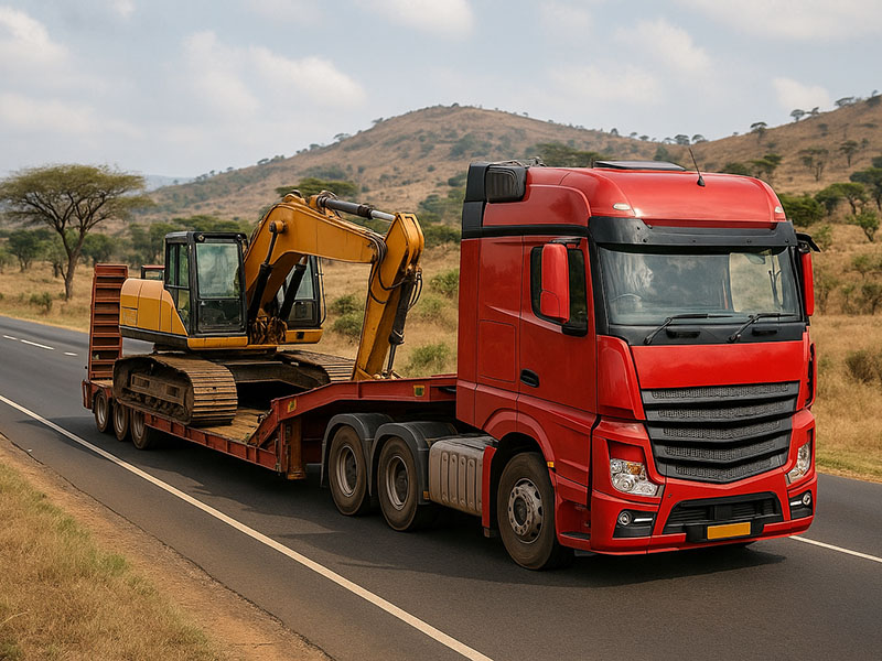 Heavy Equipment Haulage
